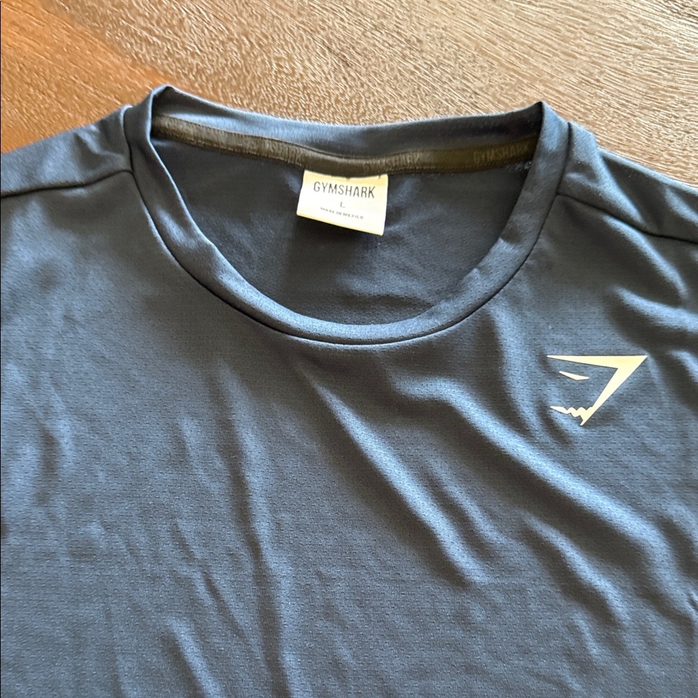 Gymshark Men's Charcoal Tee
